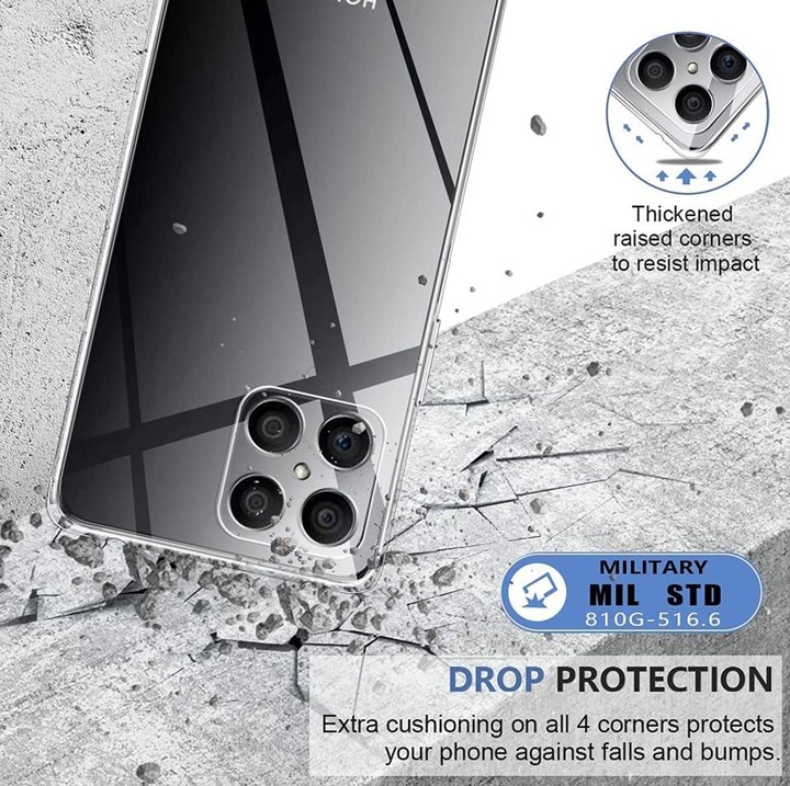 Image du produit Screenguard Honor X8 Etui souple en TPU transparent (Honor X8)