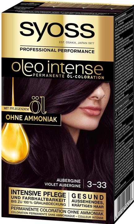Produktbild Syoss Oleo Intense 3-33 Aubergine (Violett)