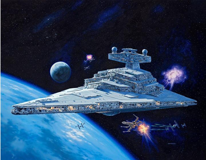 Actual product image Revell Imperial Star Destroyer