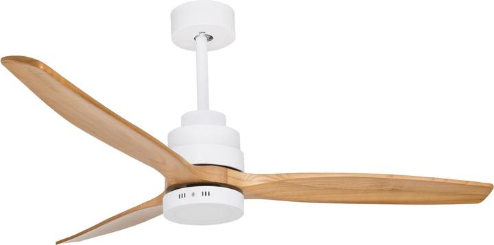 Nova Luce NATURE LED Ventilator Weiss 12W Warmweiss 38,5 - 48x132cm 9952314