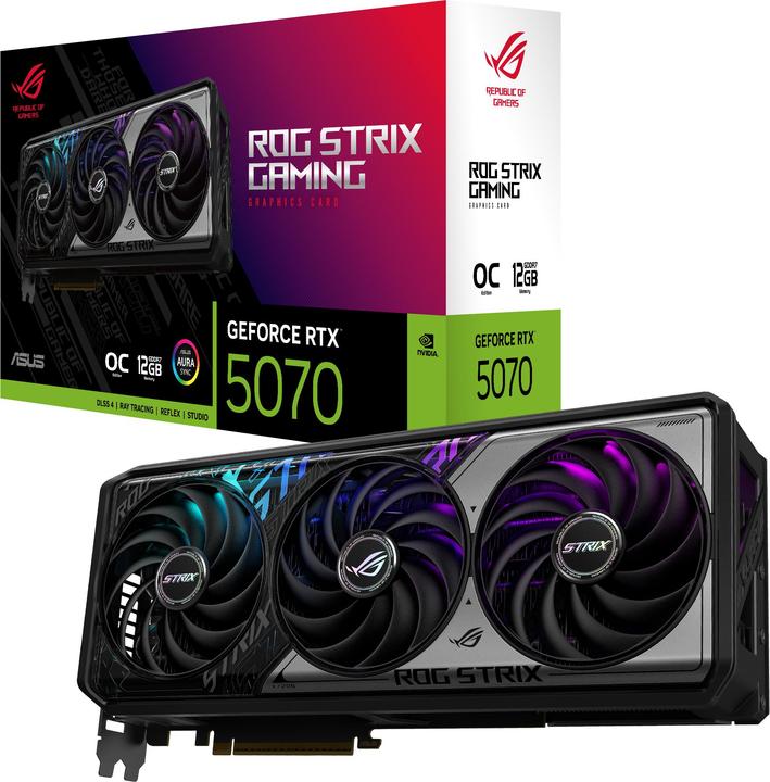 Actual product image ASUS ROG Strix GeForce RTX 5070 OC (12 GB)