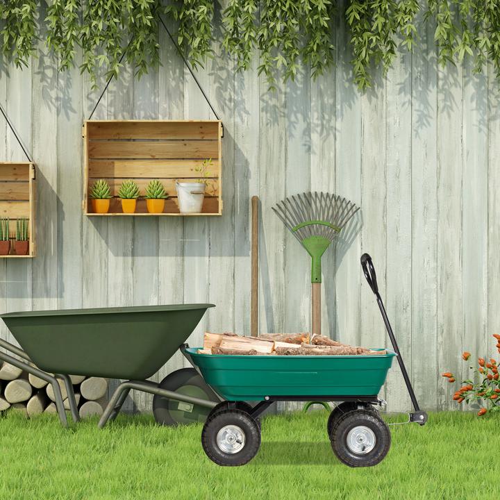 Actual product image Relaxdays Garden Dump Cart (200 kg)