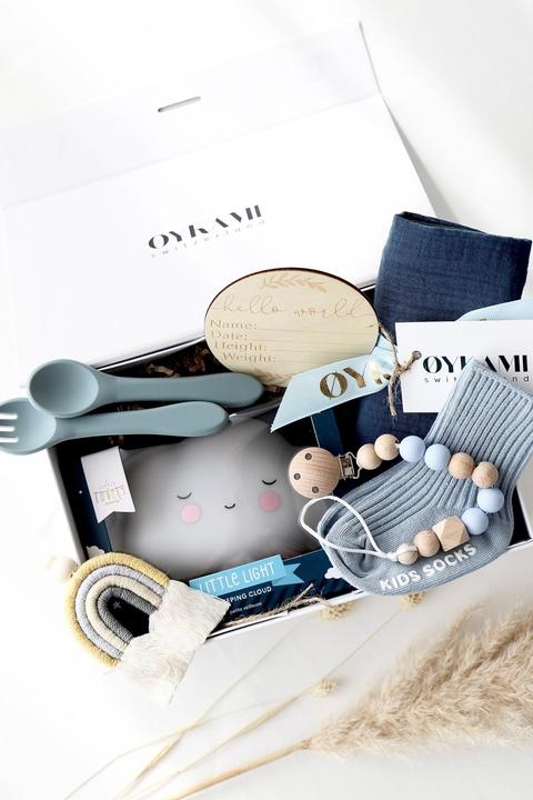 Actual product image Oykami Baby boy gift box "Vienna"