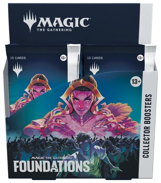 Produktbild Magic the Gathering Magic: The Gathering - Foundations Collector Booster Display (12 Boosters) (Englisch, Booster Pack)