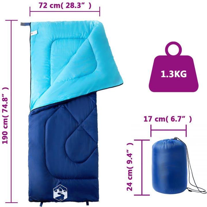 Actual product image vidaXL Schlafsack (190 cm)