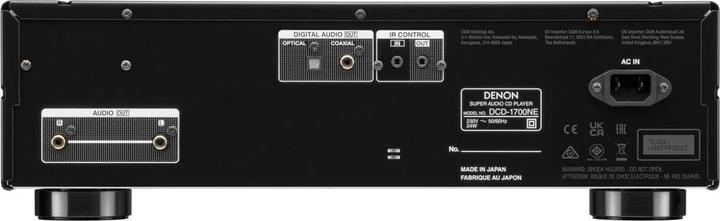 Image du produit Denon DCD-1700NE Lecteur CD/SACD noir (Lecteur de CD)