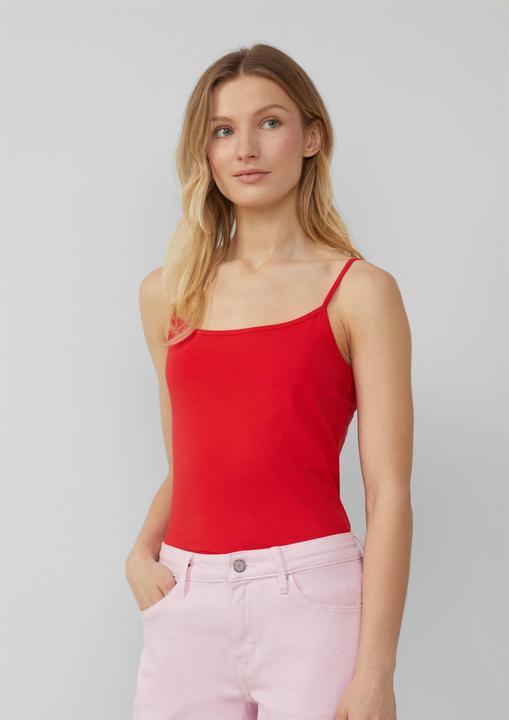 Produktbild S.Oliver T-Shirt Top mit verstellbaren Spaghettiträgern im Slim Fit (42)