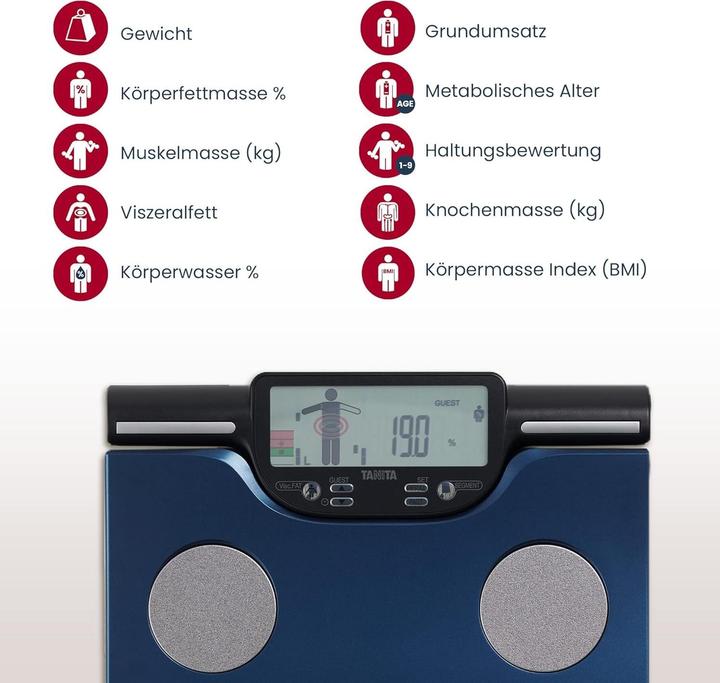 Actual product image Tanita Body analysis segment (150 kg)