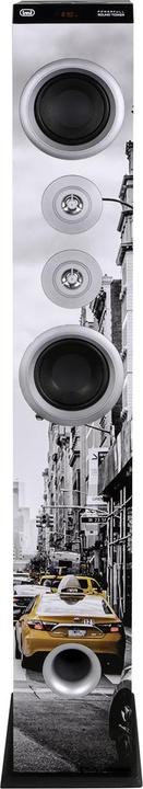 Actual product image Trevi XT 104 BT TOWER AMPLIF. SPKR 50W +BT NY TAXI (Rechargeable battery operated)