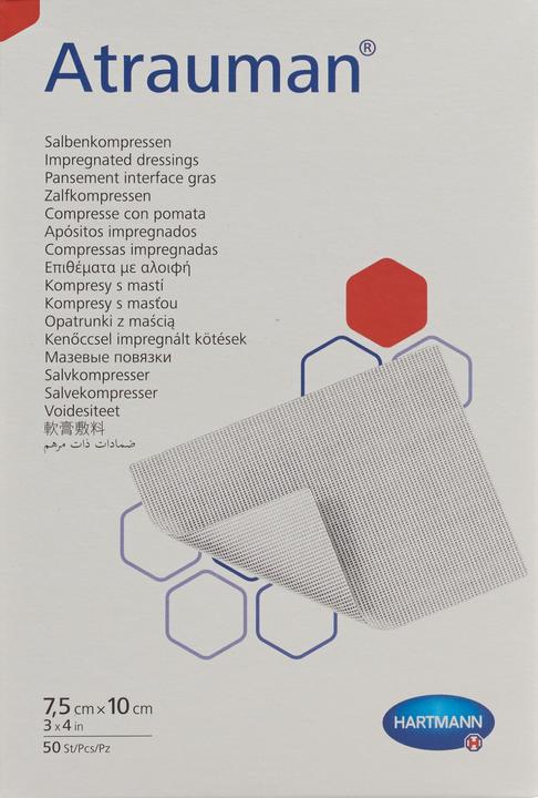 Produktbild IVF Hartmann Salbenkompressen 7.5x10cm steril