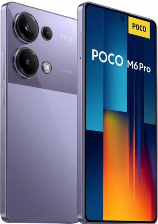 Produktbild Xiaomi Poco M6 Pro (256 GB, Purple, 6.67", Hybrid Dual SIM, 4G)