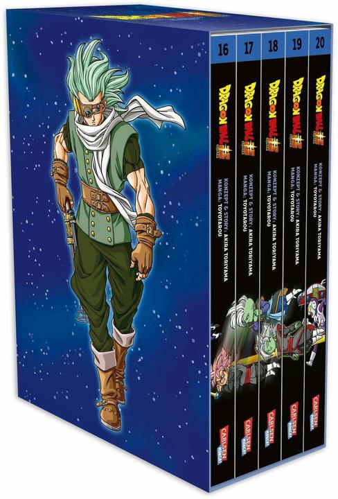Dragon Ball Super, tomes 16 à 20 dans un coffret collector (Allemand, Toyotarou, Akira Toriyama (Histoire originale), 2024)