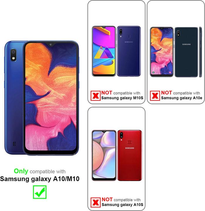 Image du produit Cadorabo Couverture look jeans Book (Samsung Galaxy M10)