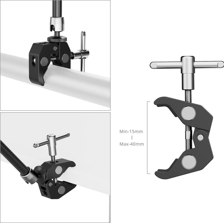 Produktbild SmallRig Krabbenförmige Klemme für Handys (9,8") (Cage)