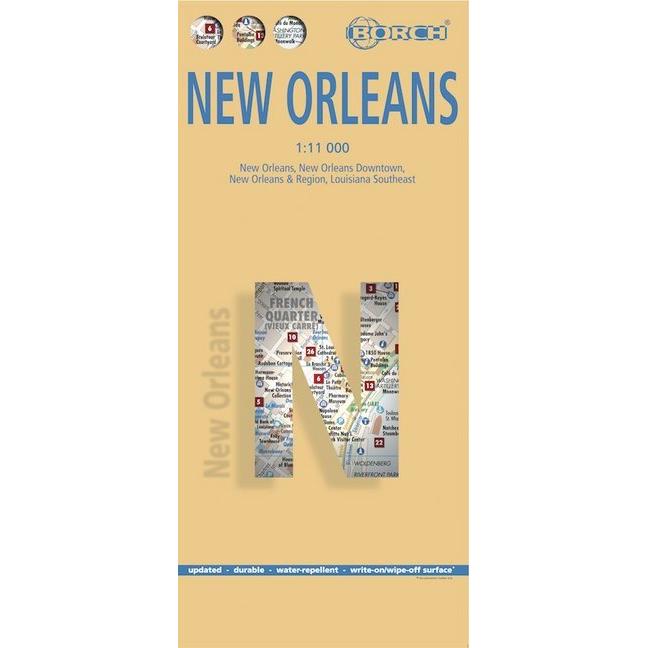 Map. New Orleans, Sachbücher
