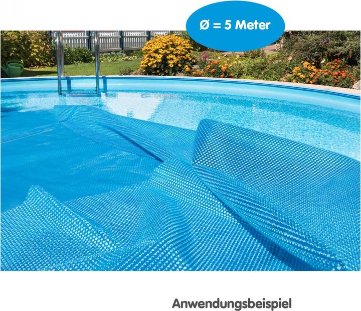Actual product image Dema Poolabdeckung Solar 400µ Rund Ø 5 m (500 cm)