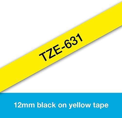 Produktbild Brother Tze-631 (1.20 cm, Gelb, Schwarz)