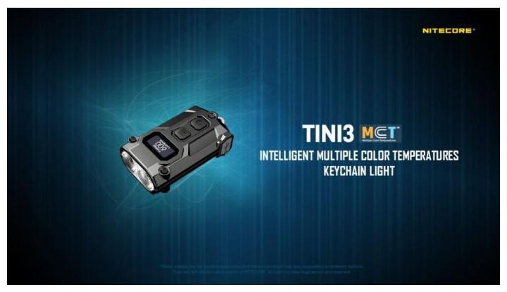 Produktbild Nitecore Tini 3 Keychain Light (4.72 cm, 600 lm)