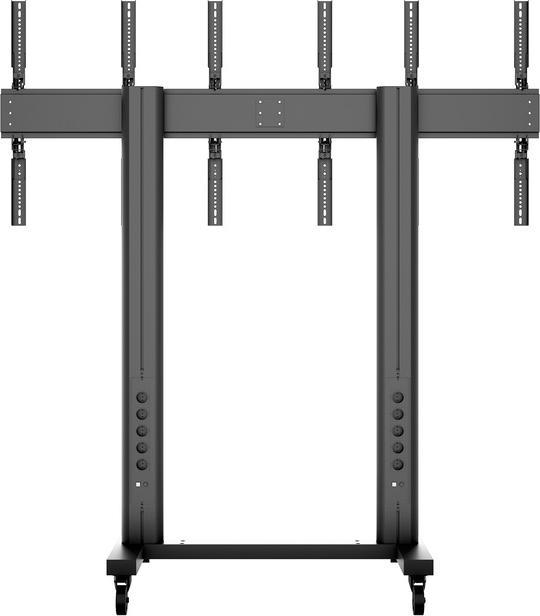 Produktbild Multibrackets M Public Video Wall Stand Portrait 3-Screens 40-55" Black (120 kg, 40" - 55")