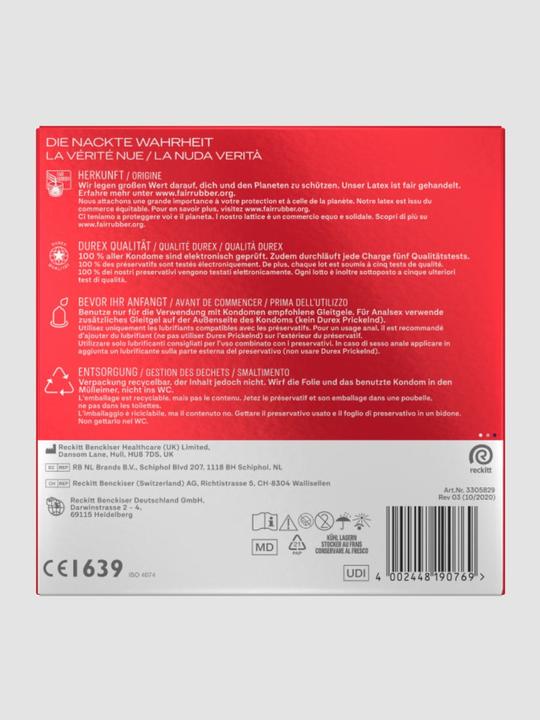 Produktbild Durex Gefühlsecht XXL (30 Stk.)