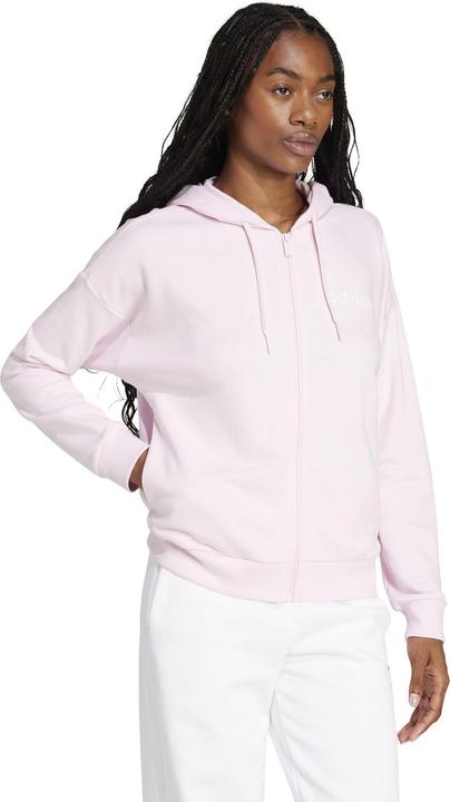 Actual product image adidas Women's Essentials Linear Full Zip French Terry (S)