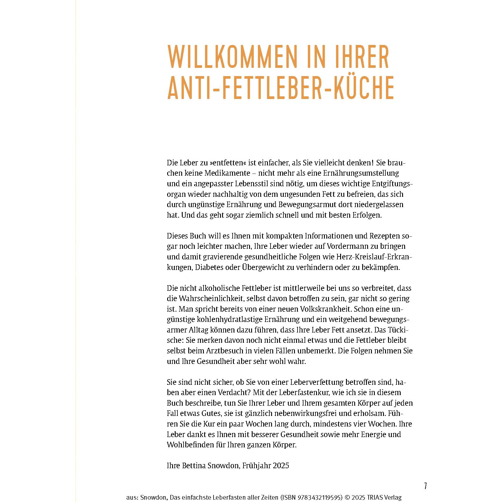 Thumbnail - Das einfachste Leberfasten aller Zeiten, Ratgeber von Bettina Snowdon