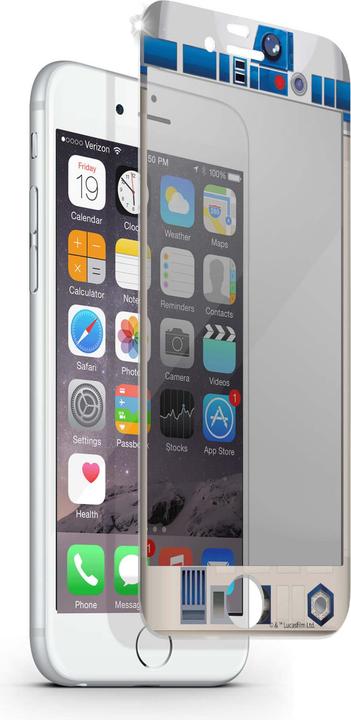 Star Wars SGSW-I6-R2D2, Apple, iPhone 6/6s, Scratch resistant, Blue, Transparent, 1 pc(s) (1 Stk., Apple iPhone 6)
