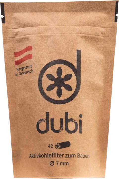 Image du produit Dubi Filtre à charbon actif 7mm 42 pcs