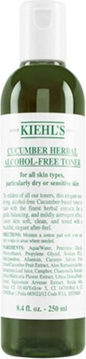 Image du produit Kiehl's Tonique pour le visage Cucumber Herbal Alcohol-Free (Eau micellaire, 250 ml)