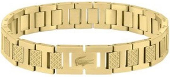 Lacoste - MenÂ's gold-plated bracelet Metropole 2040120 (Stainless steel)