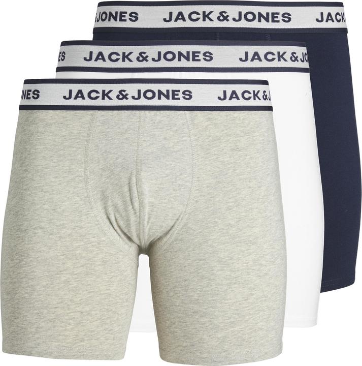 Immagine prodotto Jack & Jones Jacsolid Boxer Briefs 3 Pack Pls Noos (5XL, confezione da 3)