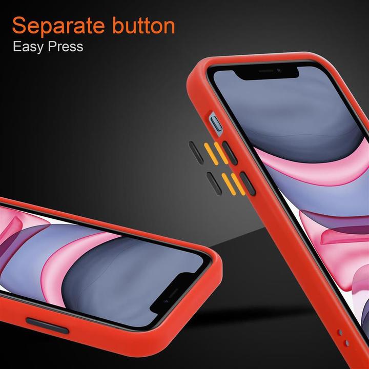 Actual product image Cadorabo Hybrid Matt Cover (Apple iPhone 11)