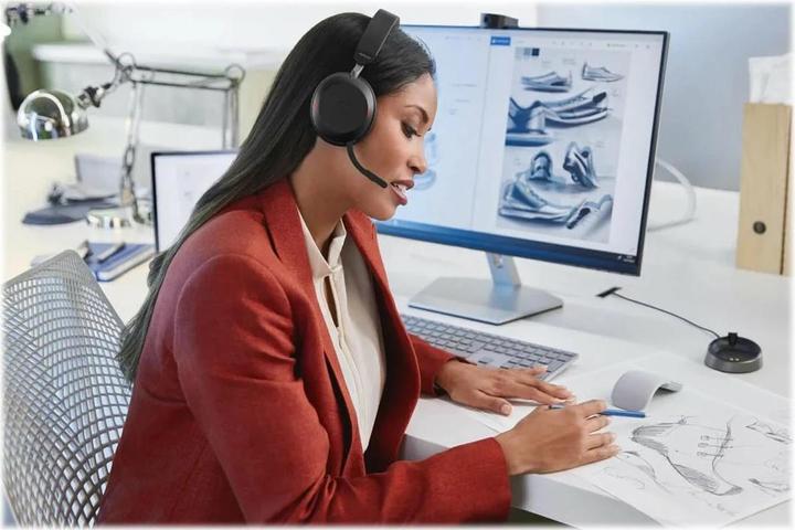 Actual product image Jabra Evolve2 75 Duo MS (Wireless, Cable, USB-C)