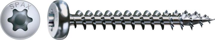 Produktbild Spax Halbrundkopf T-Star Plus T20 Vollgewinde Wirox (200 Schrauben pro Stück)