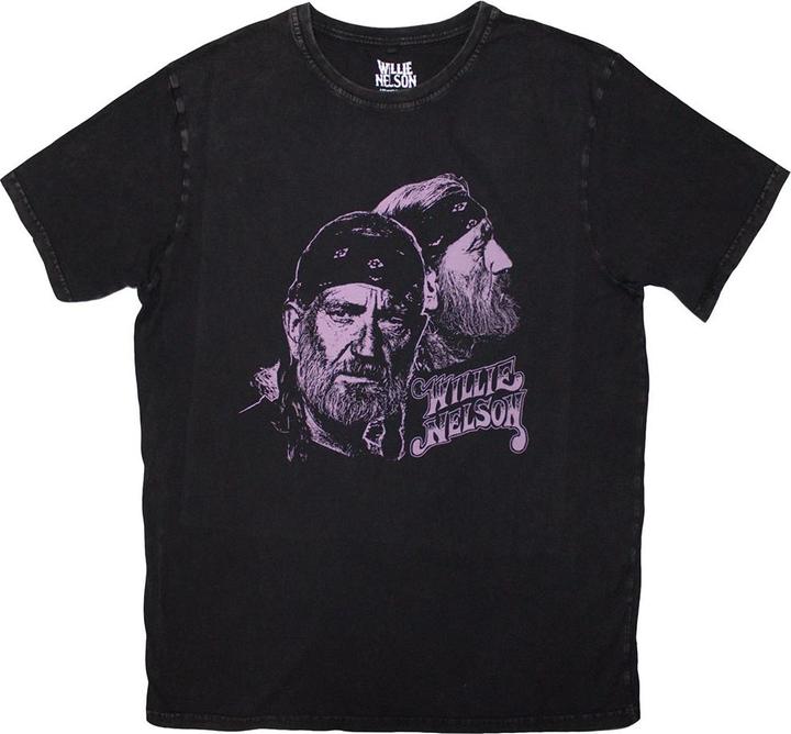 Produktbild Willie Nelson Purple Graphic Stone Wash (S)