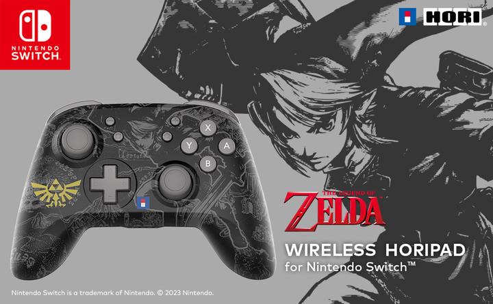 Actual product image HORI Wireless Horipad - The Legend of Zelda (Switch)