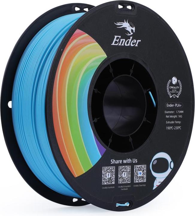 Creality Filament (PETG, 1.75 mm, 1000 g, Grau)