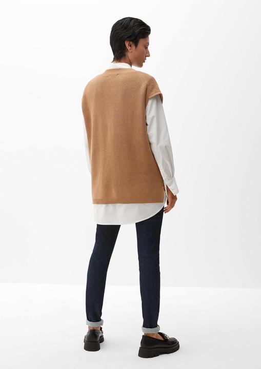 Actual product image s.Oliver Strickjacke Lockerer Strick-Pullunder (34)