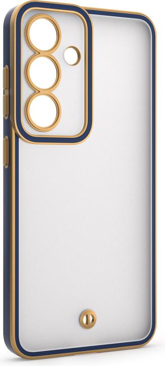 Produktbild OEM Silky Gold case for Samsung Galaxy S25 blue (Samsung Galaxy S25)