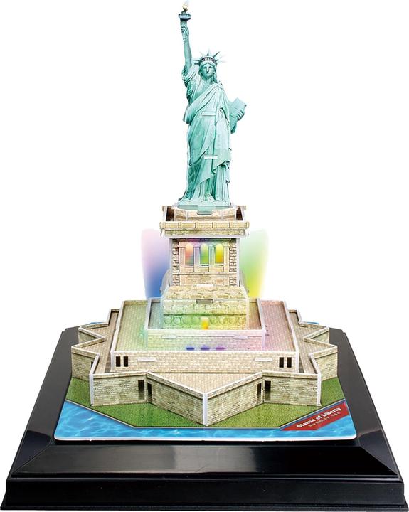 Produktbild Cubicfun 3D Puzzle Freiheitsstatue (Licht) (37 Teile)