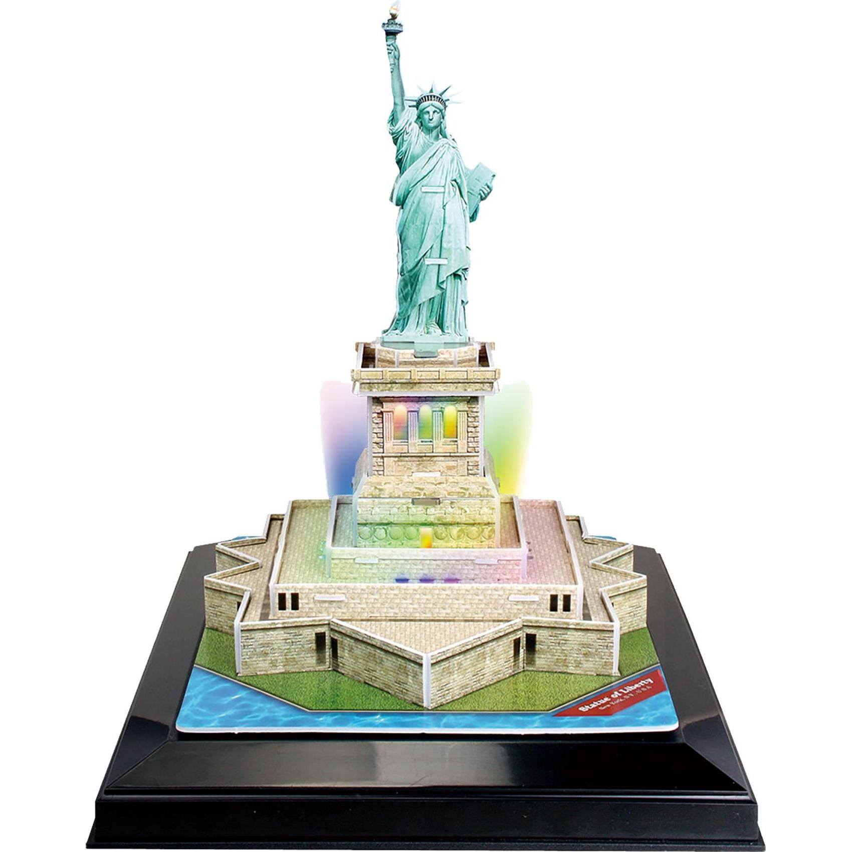 Thumbnail - Cubicfun 3D Puzzle Freiheitsstatue (Licht) (37 Teile)