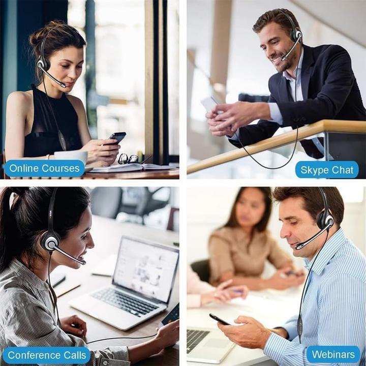 Produktbild Wantek Kabelgebundenes Handy-Headset Ultra Comfort 602FJ3.5MM mit Mikrofon (Kabelgebunden)