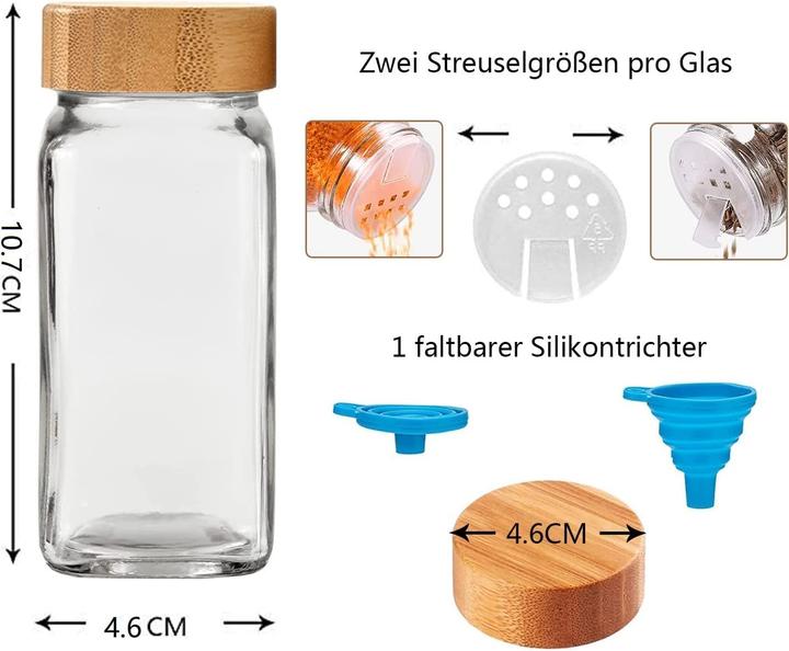 Produktbild Danillous Gewürzgläser Set (0.12 l)