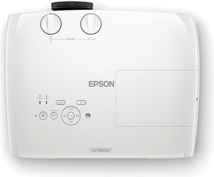 Image du produit Epson Eh-Tw6600w (Full HD, 2500 lm, 1.32 - 2.15:1)