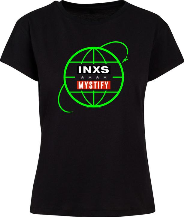 Produktbild Merchcode Ladies INXS - Mystify Globe Art Box Tee - 181643 (4XL)