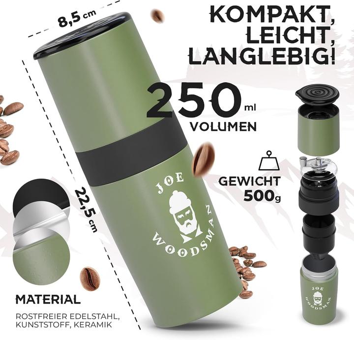 Image du produit Joe Woodsman Reisekaffeemaschine
