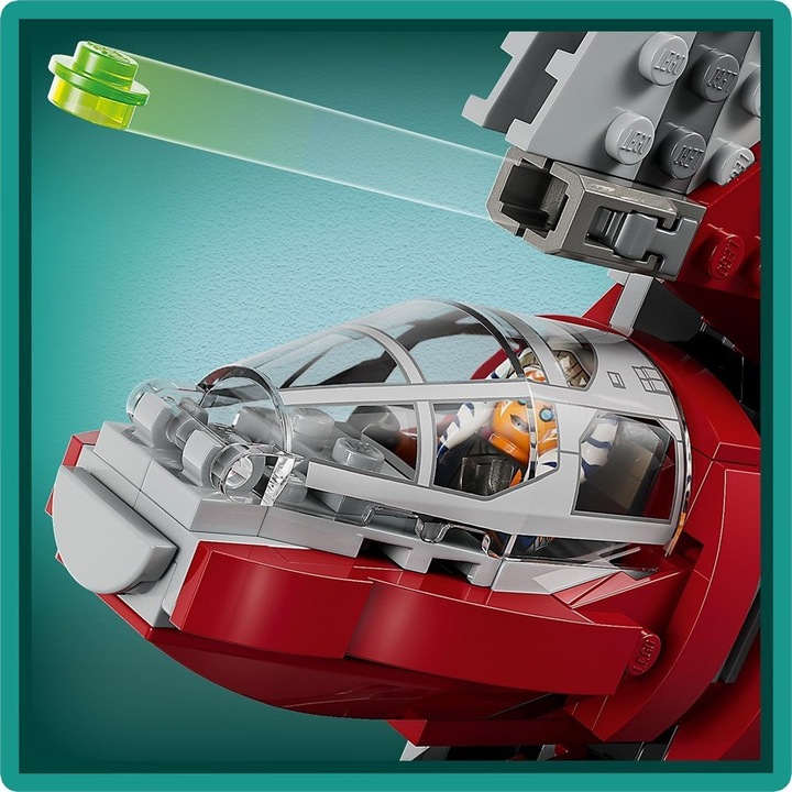 Actual product image LEGO Ahsoka Tanos T-6 Jedi Shuttle (75362, LEGO Star Wars)