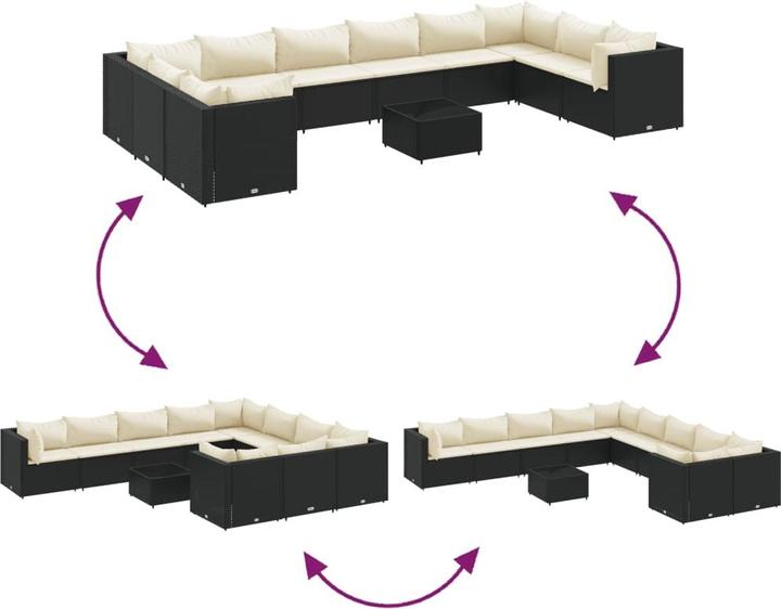 Produktbild vidaXL Garten Lounge Set