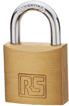 Produktbild RS PRO Solid Brass Padlock 40 mm