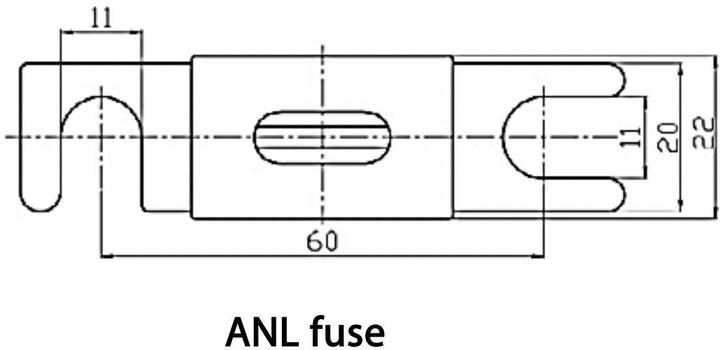 Immagine prodotto Victron Energy Fusibile ANL 500A/80V per prodotti da 48V